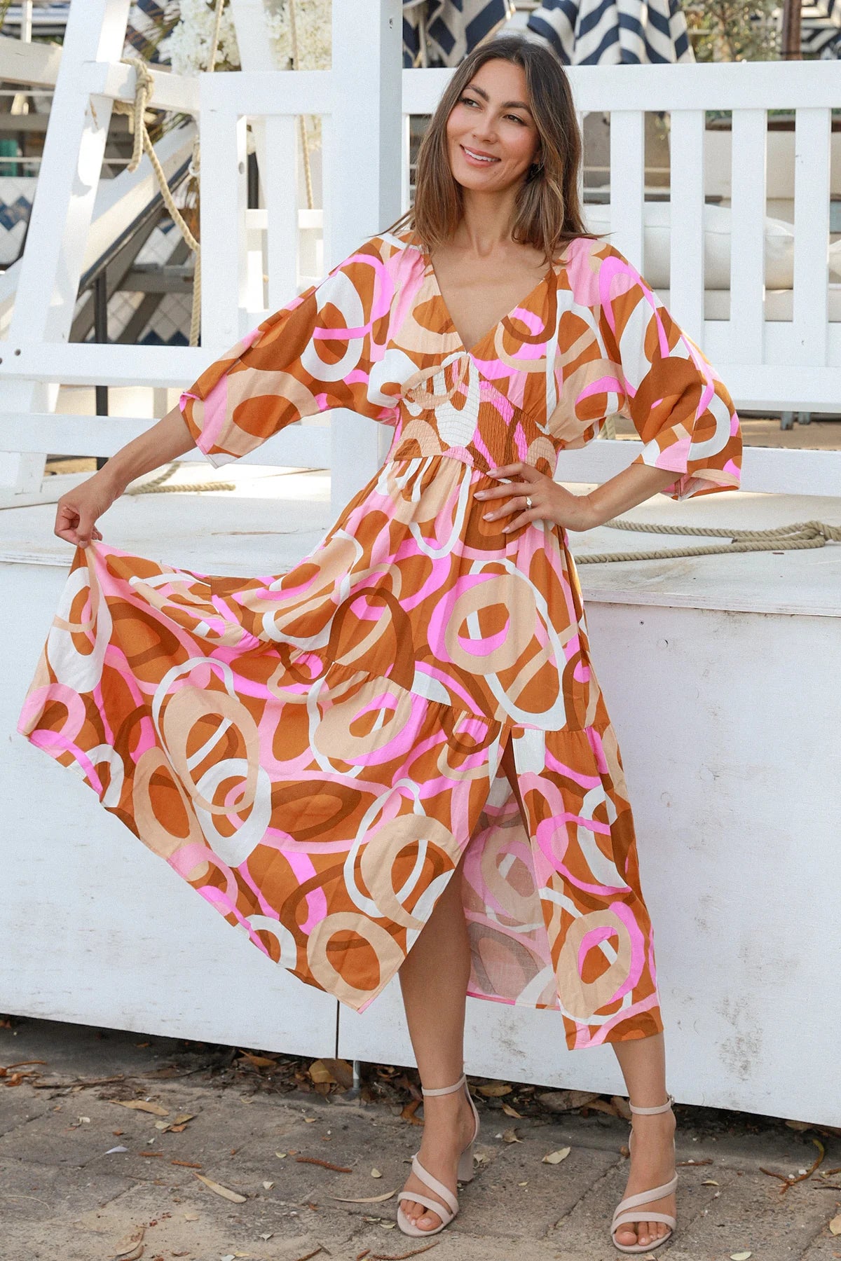Tiffany Midi Dress-Kayla