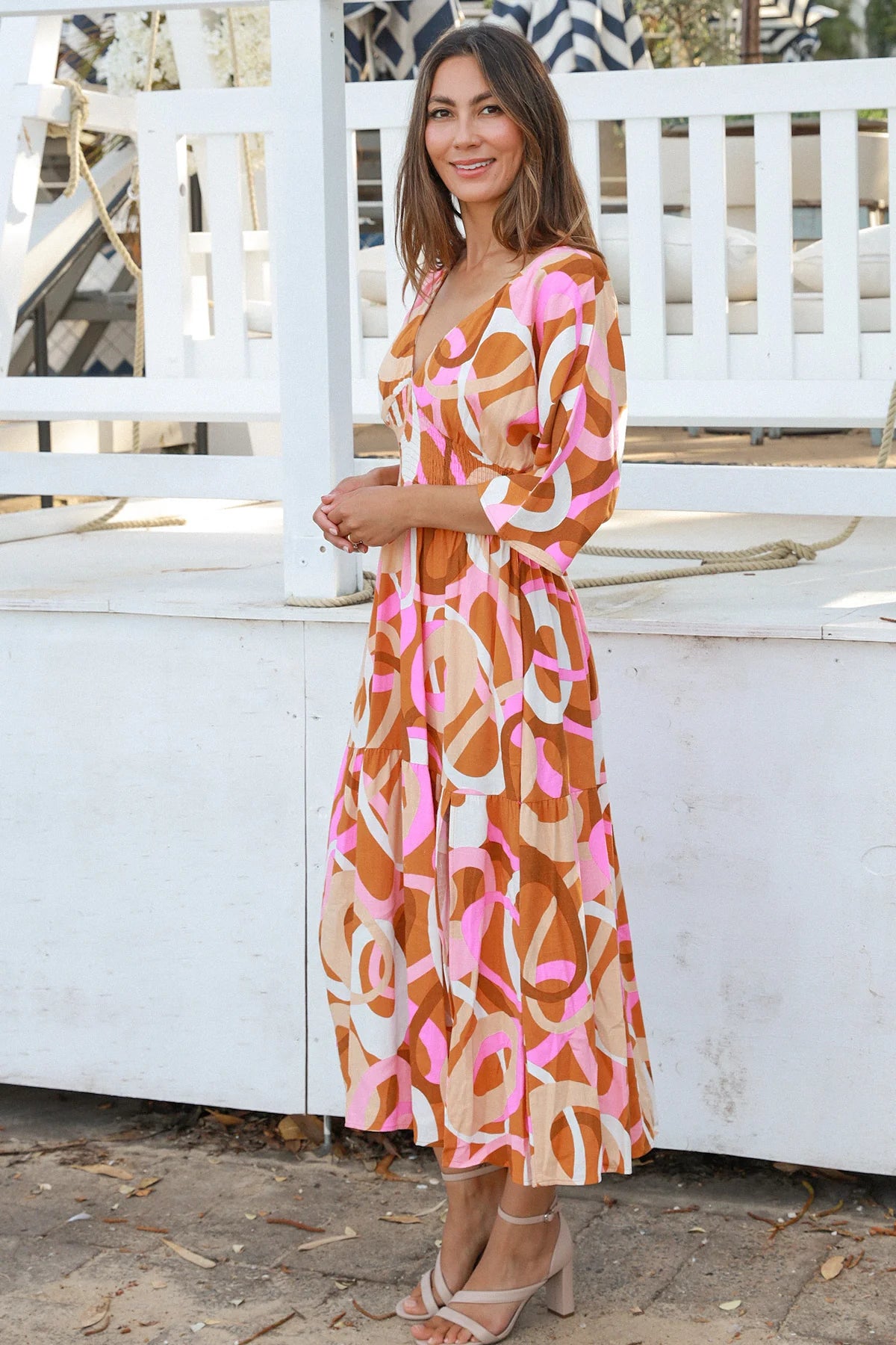 Tiffany Midi Dress-Kayla