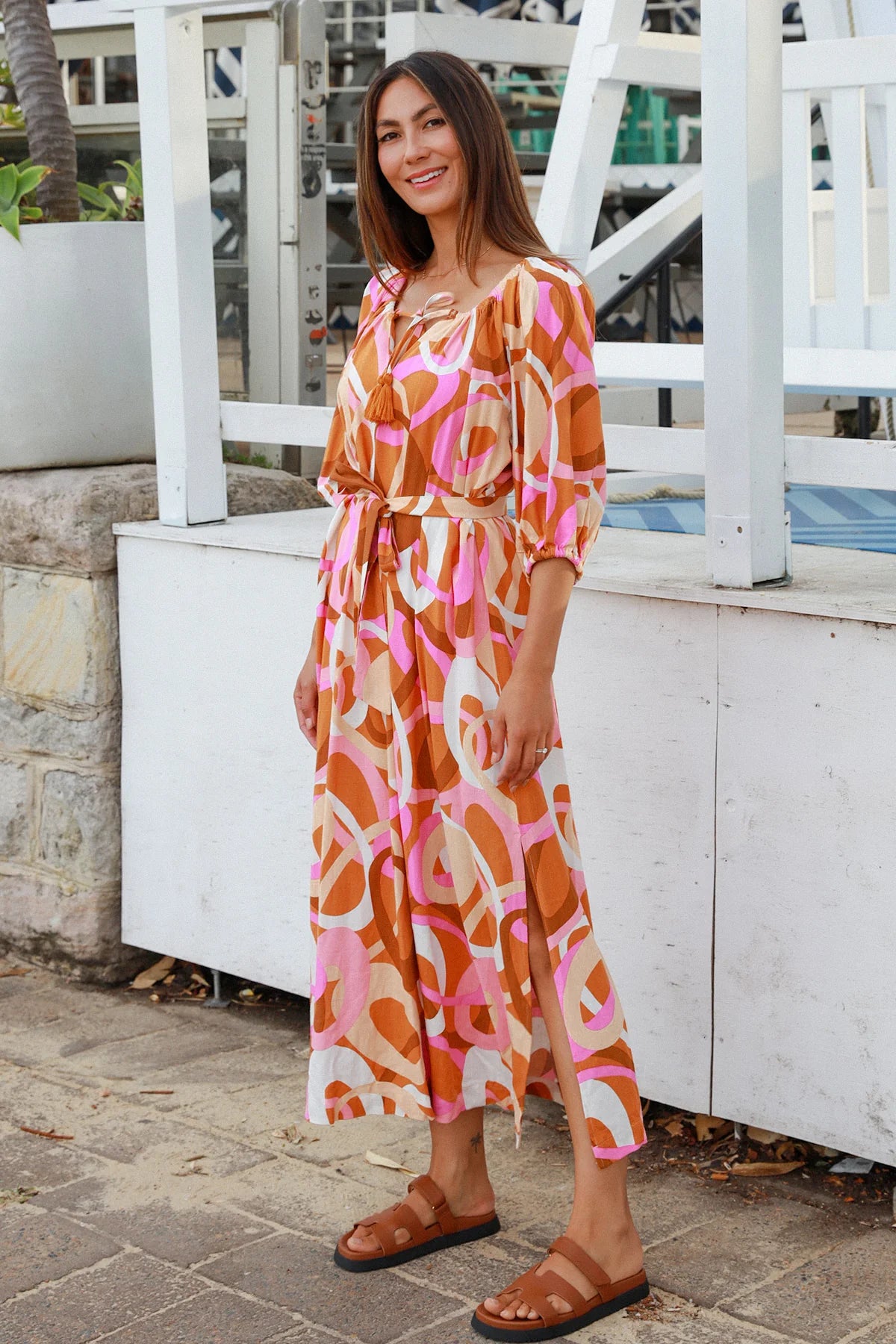 Tiffany V-Neck Maxi Dress