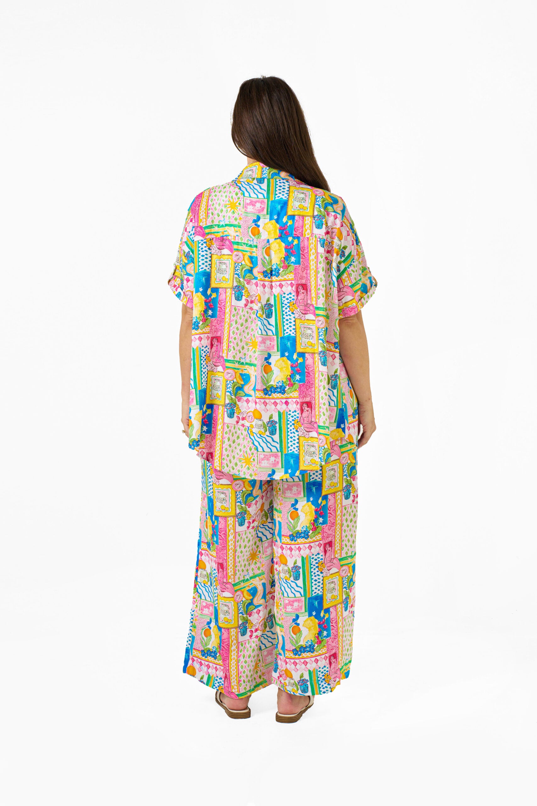 ESHAL SHIRT MULTI PRINT