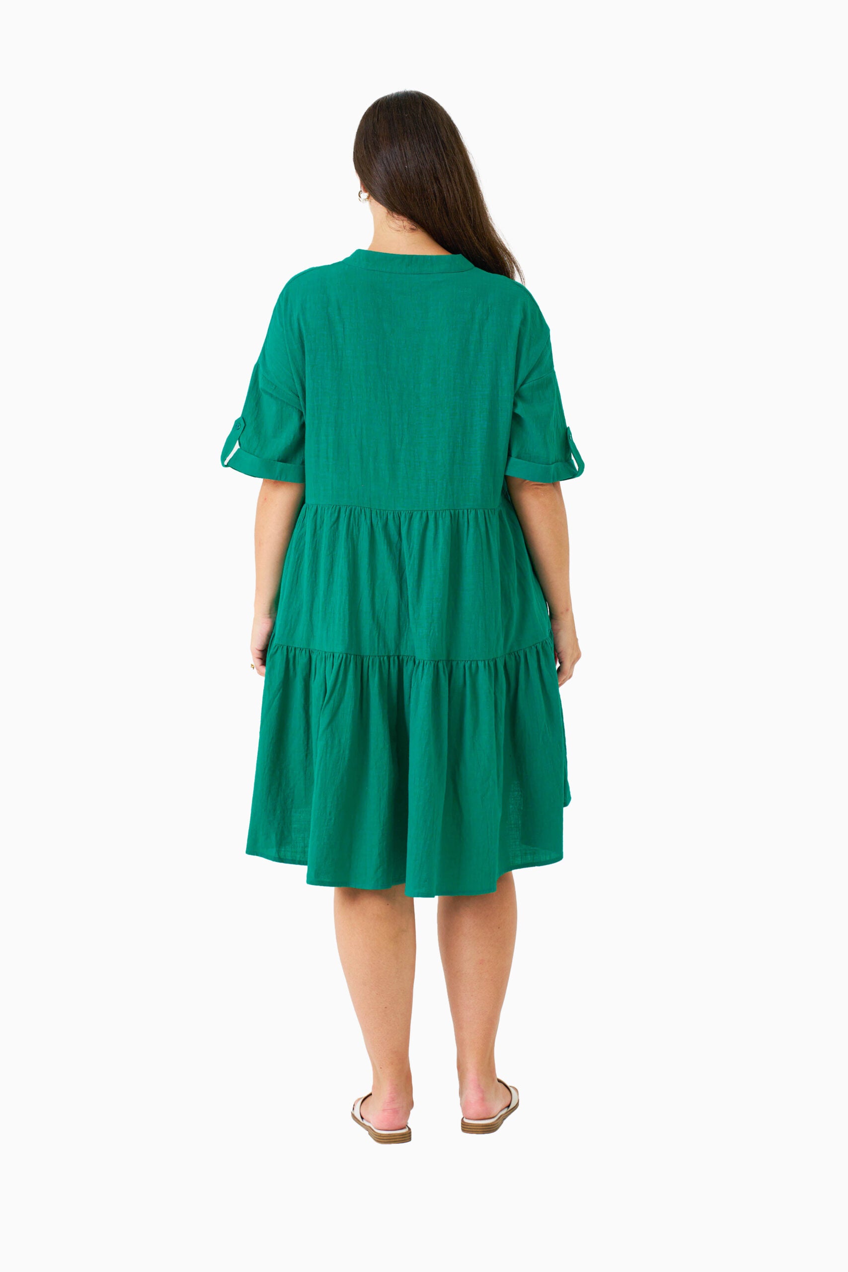 CAMACHO DRESS TEAL