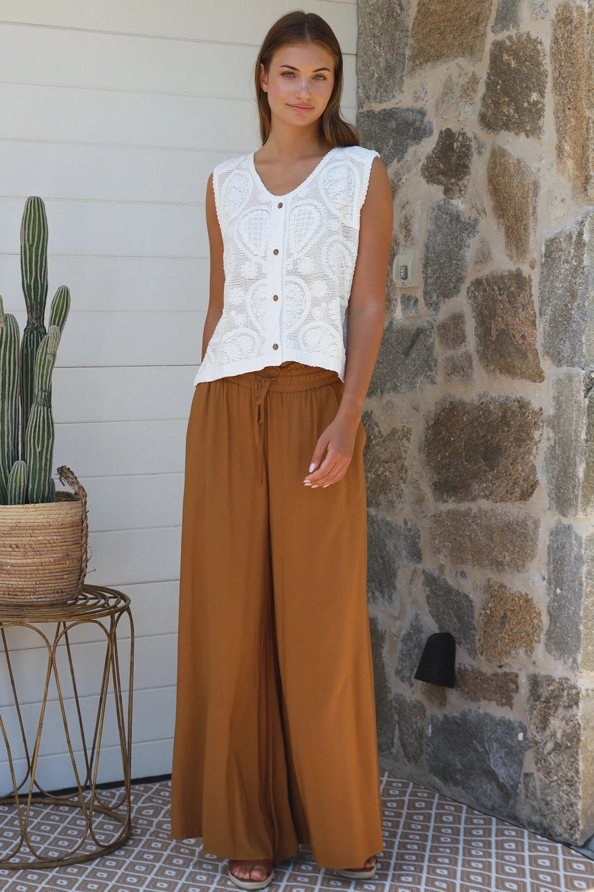 Esme Mustard Pants
