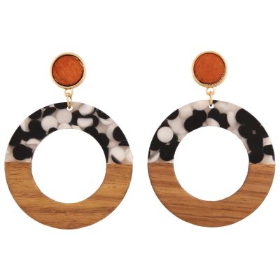 Carla Earrings Mocha