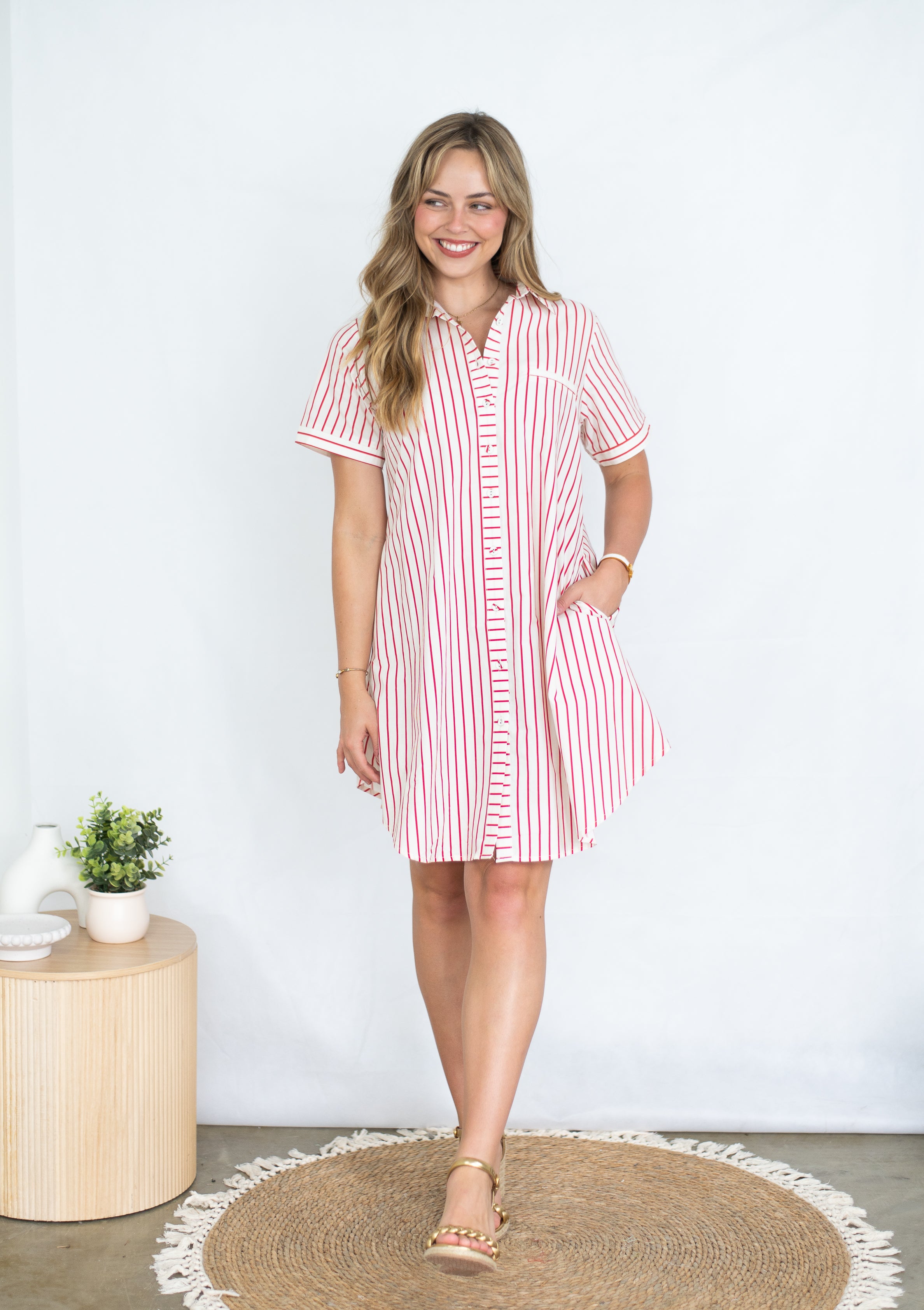 Caroline Shirt Dress
