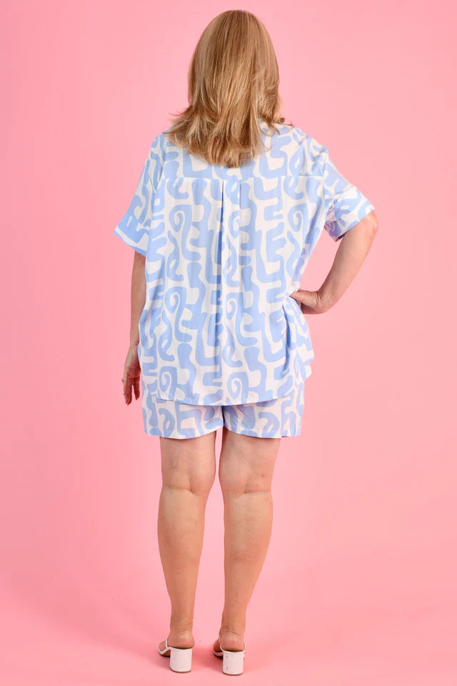 SAILING SHORTS - MODERN MUSE SEA