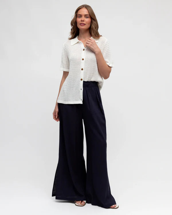 LINEN LOVE PANT Navy