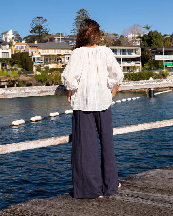 LINEN LOVE PANT Navy