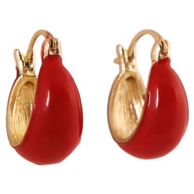 Maya Earrings Red