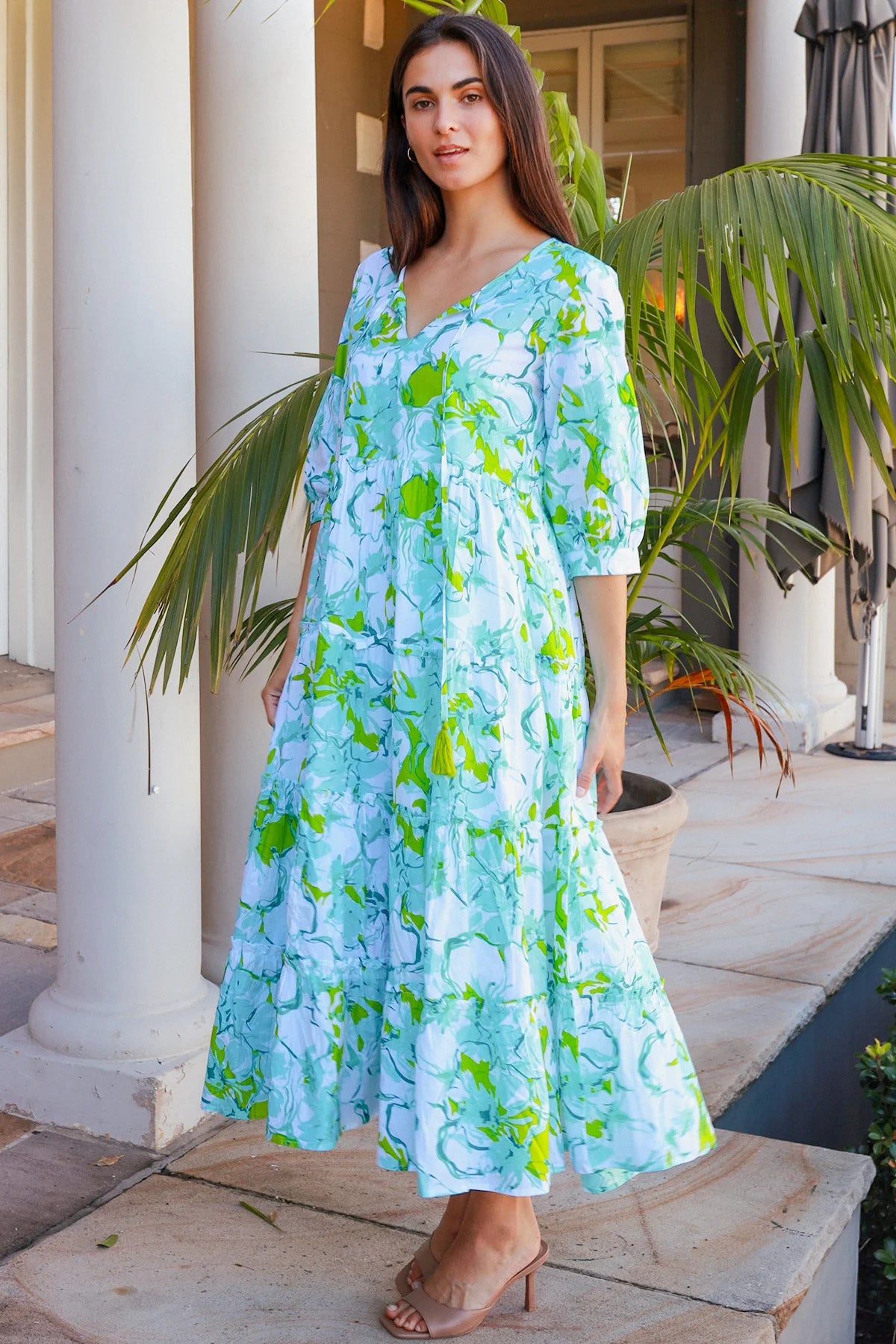 Shimona Dress Cornelia Lime