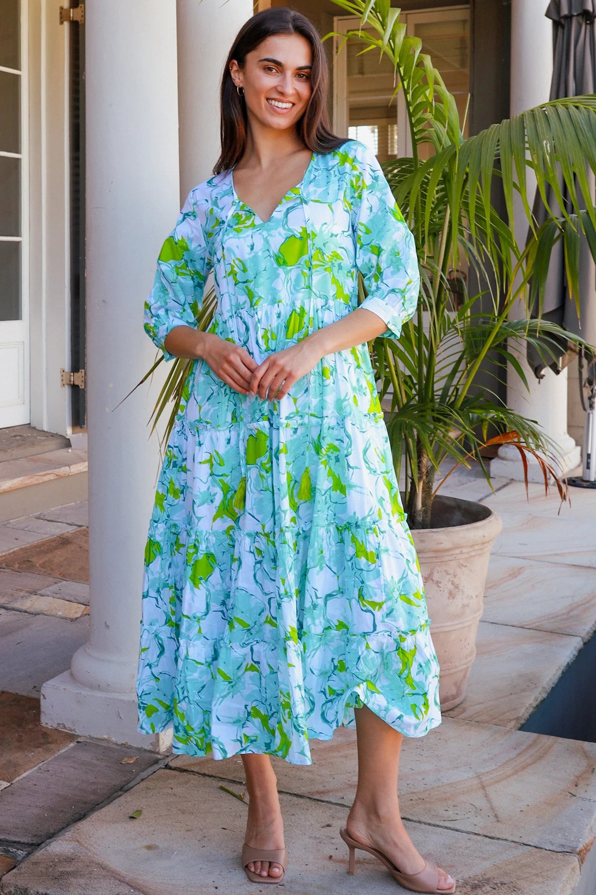 Shimona Dress Cornelia Lime