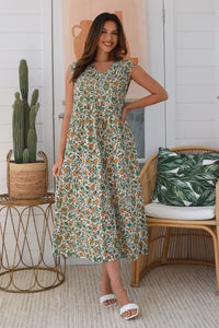 SALLY DRESS greens