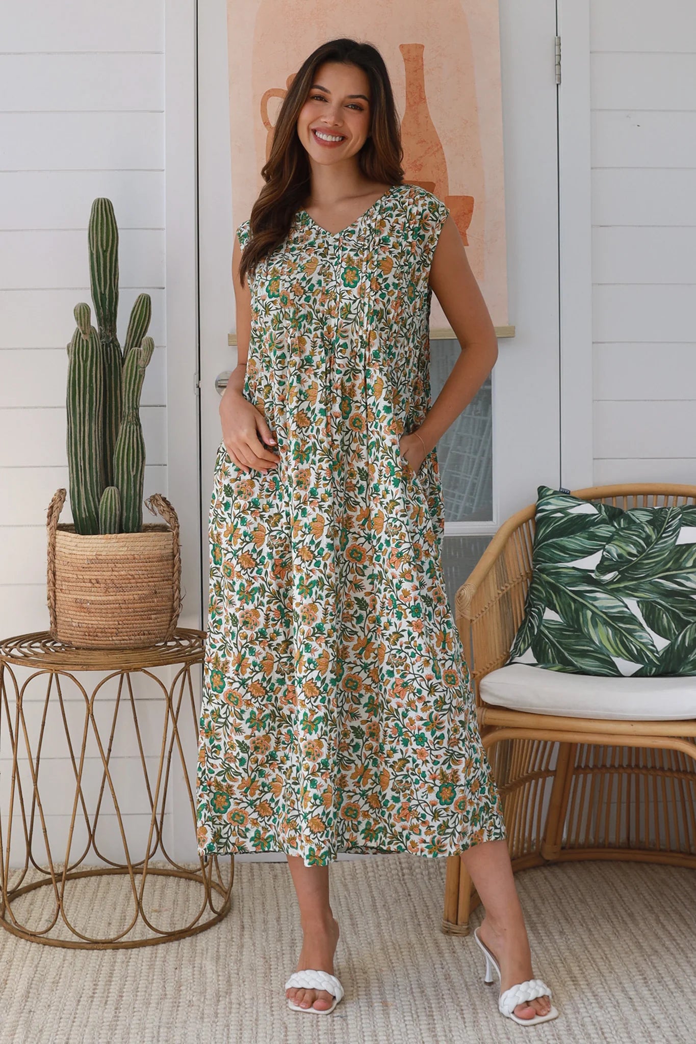SALLY DRESS greens