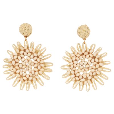 Spring Earrings Natural