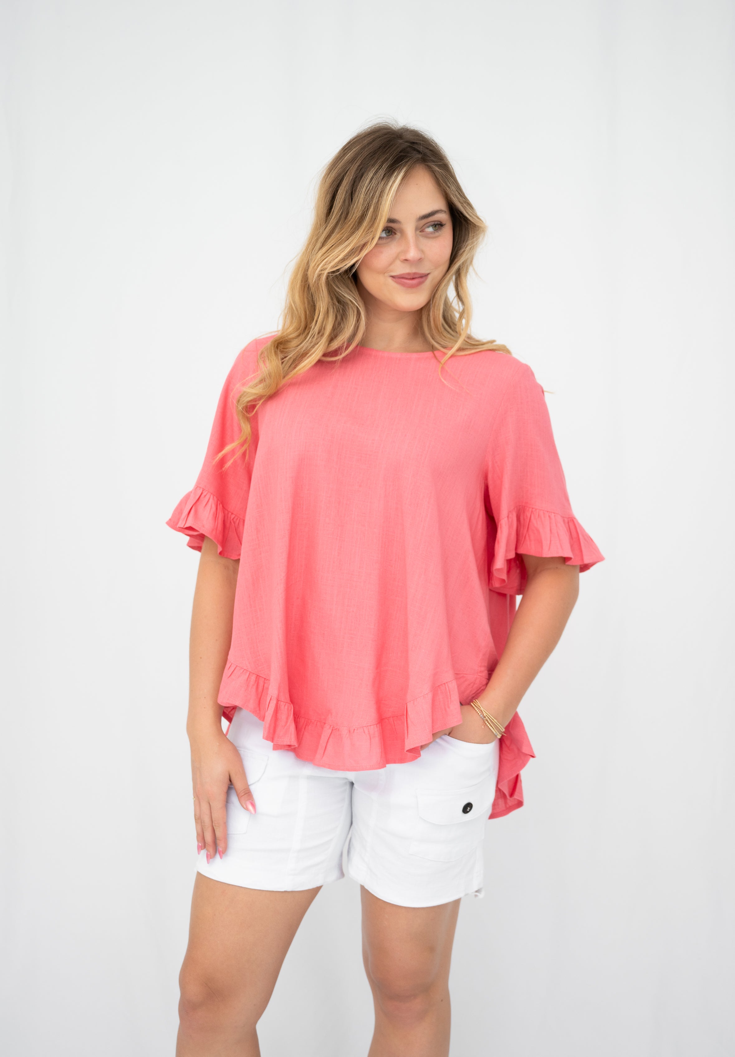 Brie Top Coral
