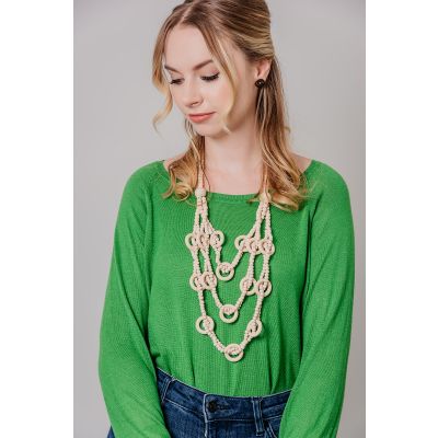 Tahiti Necklace Cream
