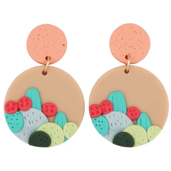 Coral Earrings