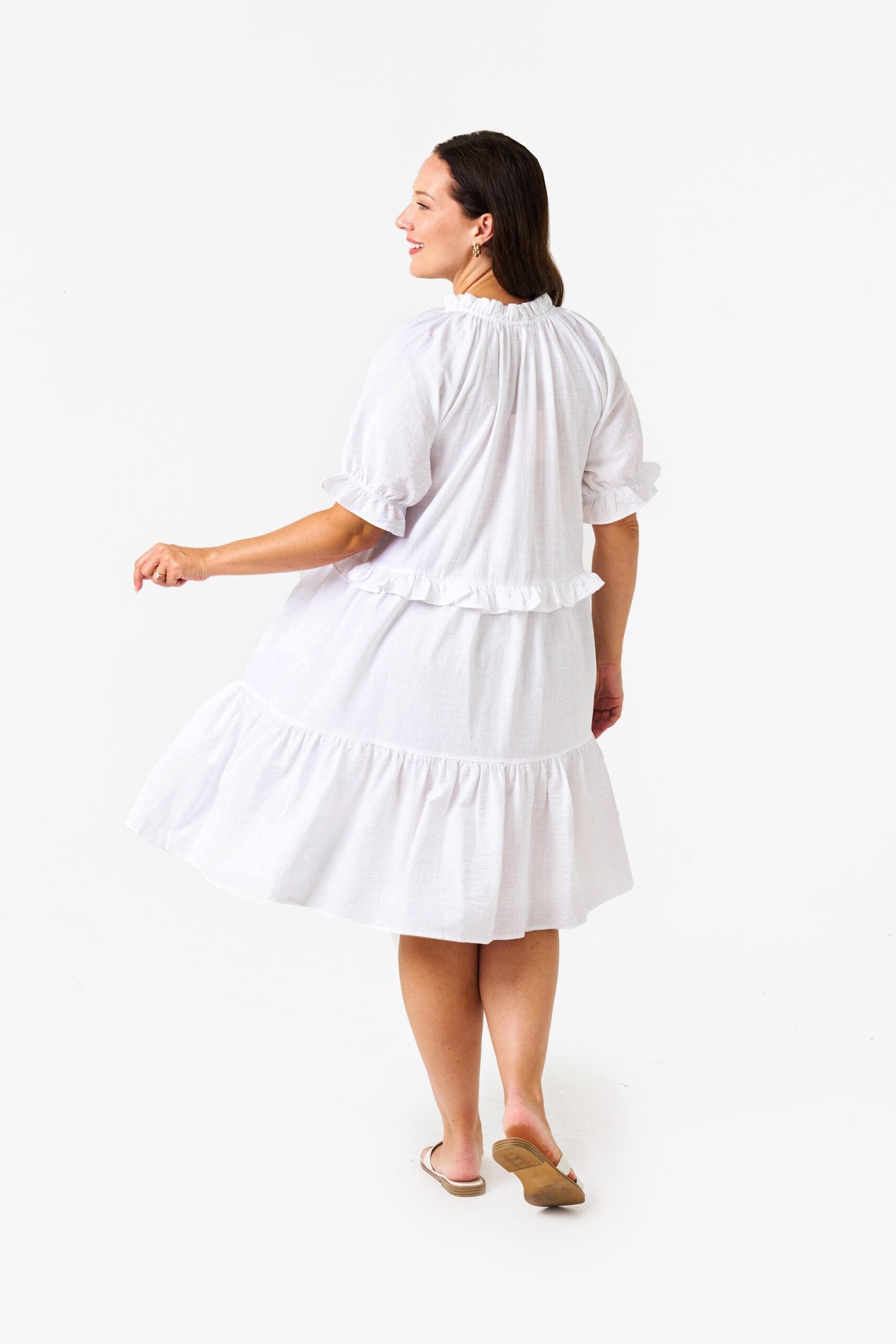 JASMI DRESS WHITE