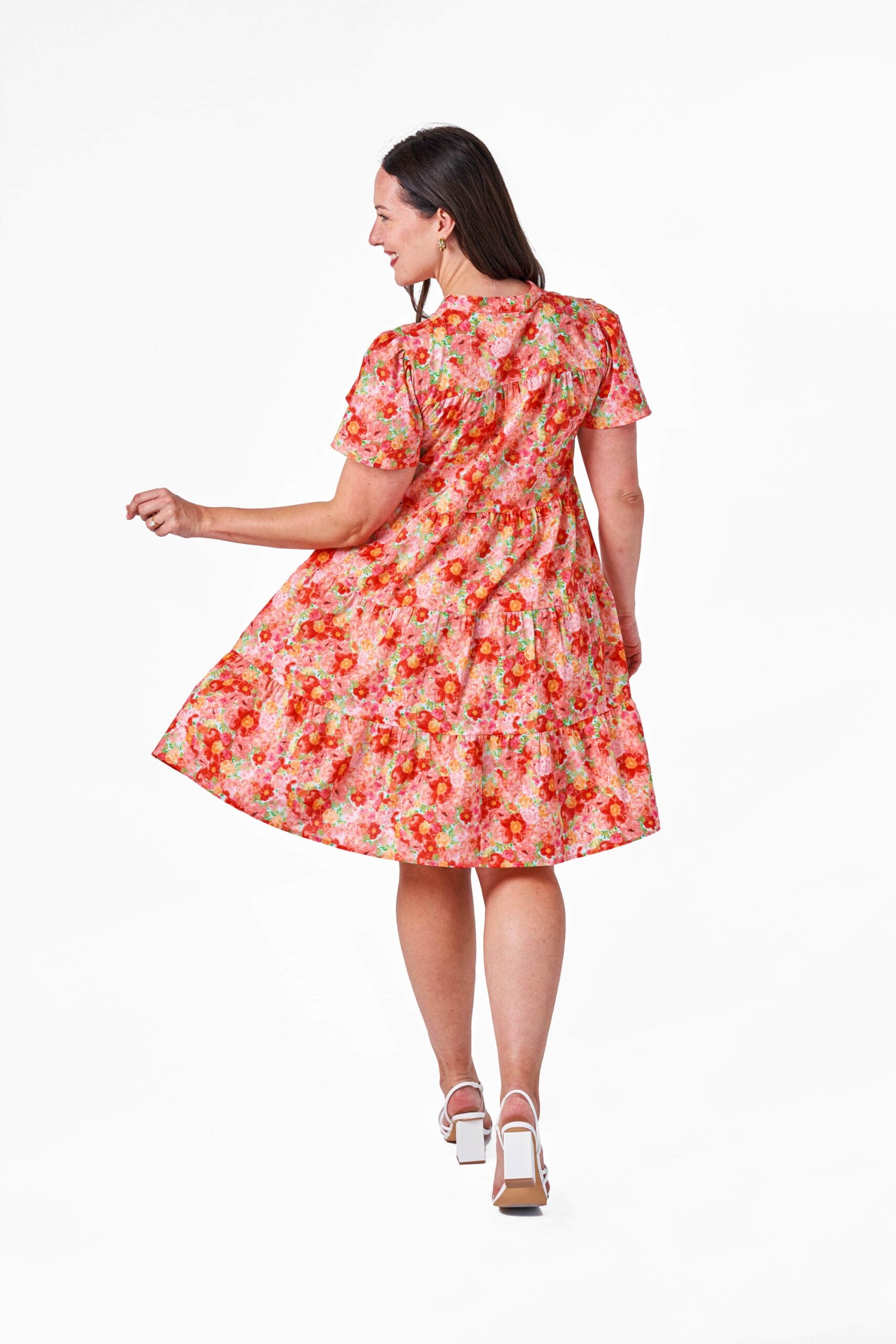 ALESHA DRESS PINK FLORAL